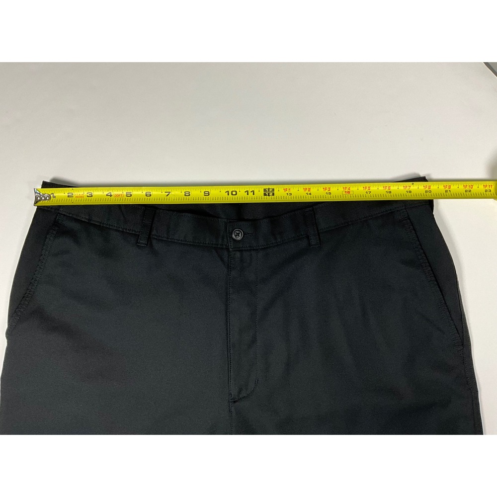 PGA Tour Mens Black Performance Golf Shorts Size 40 Flat Front - Picture 5 of 13